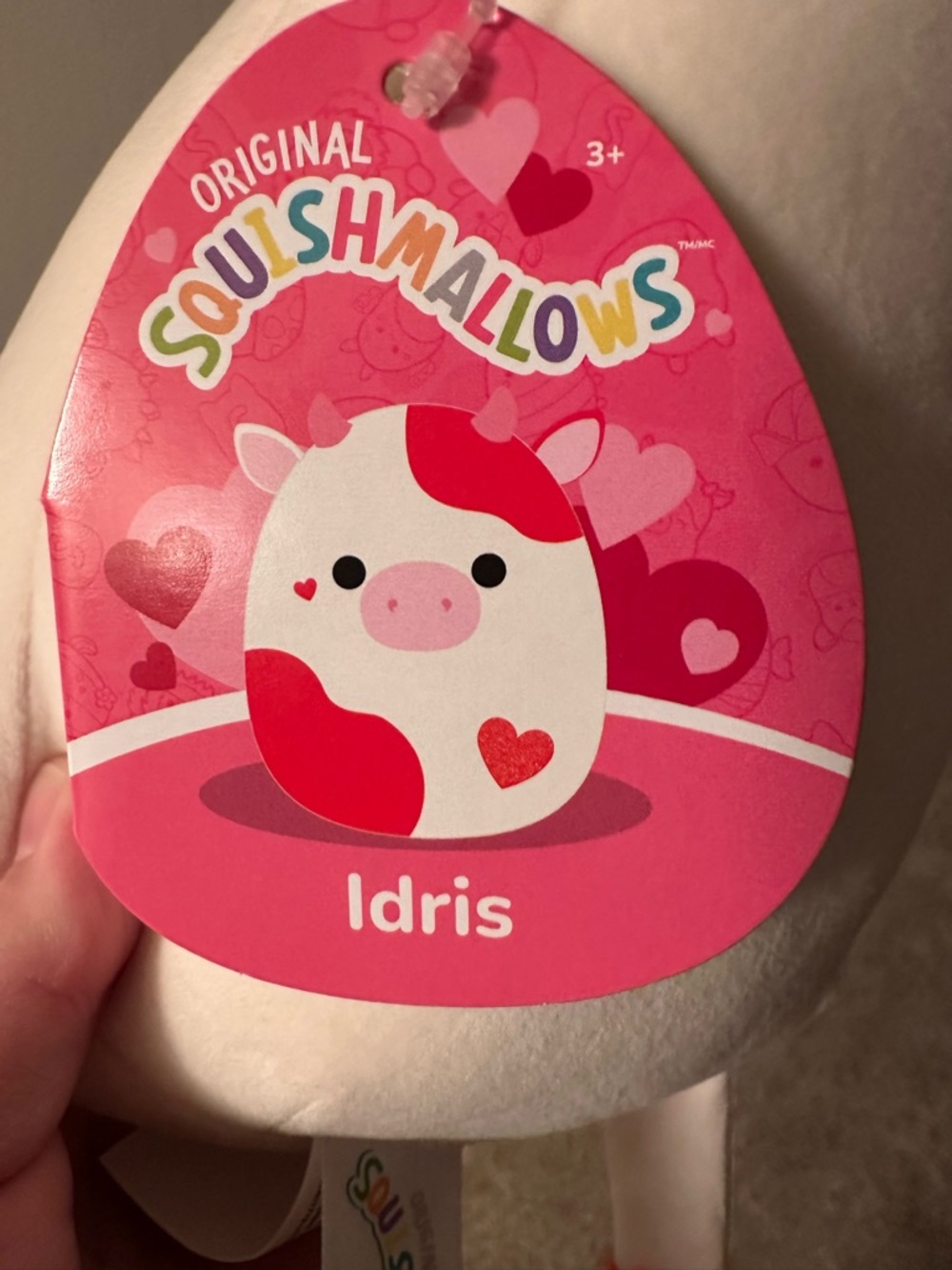 NWT Squishmallow Idris the cow 8” - Picture 3 of 4
